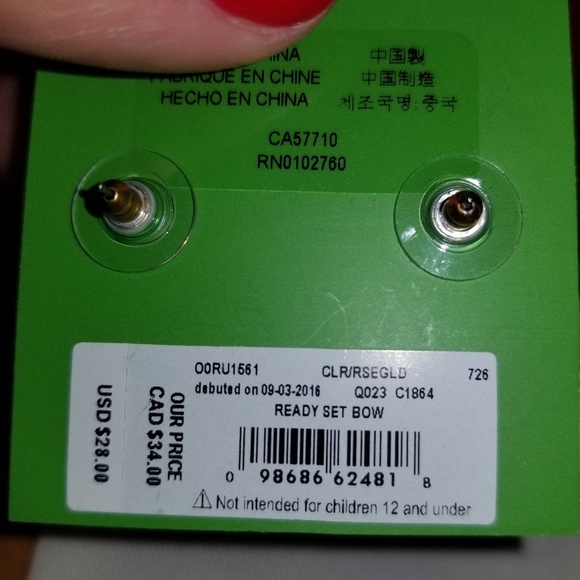 Kate Spade Earrings - Picture 4 of 4